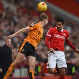 Sky Bet Championship Prints: Sky Bet Championship - Charlton Athletic V Wolves - The Valley