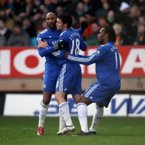Chelsea's Zhirkov Scores the Opener: Anelka and Drogba's Emotional Celebration (Wolverhampton Wanderers 0-1 Chelsea) Chelsea's Zhirkov Scores the Opener: Anelka and Drogba's Emotional Celebration (Wolverhampton Wanderers 0-1 Chelsea)