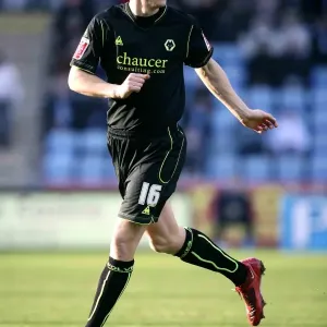 Christophe Berra in Action Against Wolves, Coventry City Championship Match, 2009 Christophe Berra in Action Against Wolves, Coventry City Championship Match, 2009