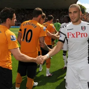 Clash of the Midfield Maestros: Pajtim Kasami vs Matt Jarvis in Wolverhampton Wanderers vs Fulham, Barclays Premier League Clash of the Midfield Maestros: Pajtim Kasami vs Matt Jarvis in Wolverhampton Wanderers vs Fulham, Barclays Premier League