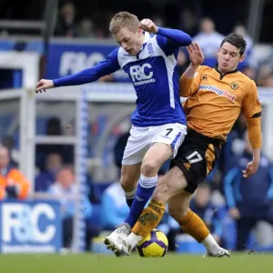 Print of Premier League Match: Birmingham City vs. Wolverhampton Wanderers Print of Premier League Match: Birmingham City vs. Wolverhampton Wanderers