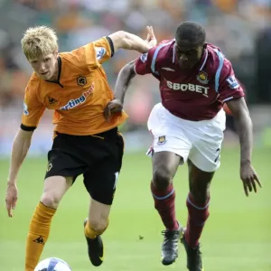 Clash at Molineux: Andy Keogh vs Frank Nouble - Barclays Premier League Showdown, August 15, 2009 Clash at Molineux: Andy Keogh vs Frank Nouble - Barclays Premier League Showdown, August 15, 2009