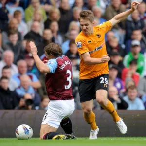 Season 2011-12 Photographic Print Collection: Aston Villa v Wolves