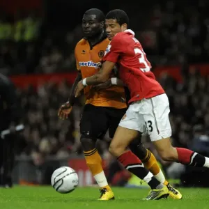 Clash of the Titans: Bebe vs. Elokobi - Manchester United vs. Wolverhampton Wanderers in Carling Cup Round Four Clash of the Titans: Bebe vs. Elokobi - Manchester United vs. Wolverhampton Wanderers in Carling Cup Round Four