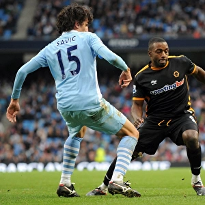 Clash of Titans: Ebanks-Blake vs. Savic - Manchester City vs. Wolverhampton Wanderers in the Barclays Premier League