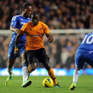 Clash of Titans: George Elokobi vs. Didier Drogba - Premier League Showdown Clash of Titans: George Elokobi vs. Didier Drogba - Premier League Showdown