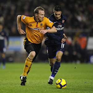 Clash of Titans: Jody Craddock vs Robin van Persie - Wolverhampton Wanderers vs Arsenal in the Barclays Premier League