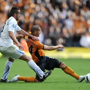 Clash of the Titans: Jose Enrique vs. Adlene Guedioura - Wolverhampton Wanderers vs. Newcastle United, Premier League Clash of the Titans: Jose Enrique vs. Adlene Guedioura - Wolverhampton Wanderers vs. Newcastle United, Premier League