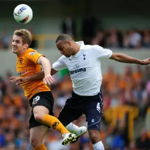 Clash of Titans: Kevin Doyle vs. Younes Kaboul - Wolverhampton Wanderers vs. Tottenham Hotspur, Barclays Premier League