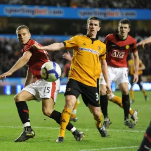 Clash of Titans: Nemanja Vidic vs. Kevin Foley - Wolves vs. Manchester United, Premier League (2010) Clash of Titans: Nemanja Vidic vs. Kevin Foley - Wolves vs. Manchester United, Premier League (2010)