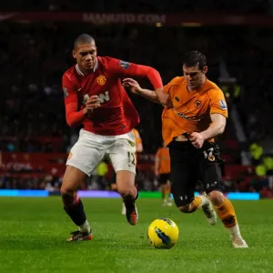 Clash of Titans: Smalling vs. Jarvis in Manchester United vs. Wolverhampton Wanderers Clash of Titans: Smalling vs. Jarvis in Manchester United vs. Wolverhampton Wanderers