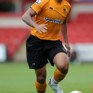 David Davis in Action: Wolverhampton Wanderers vs Crewe Alexandra - Pre-Season Friendly
