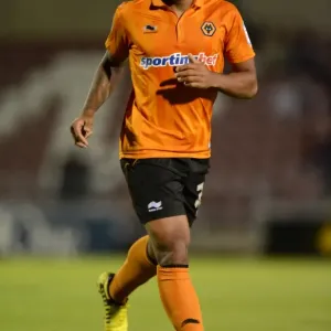 David Davis Scores the Game-Winning Goal for Wolverhampton Wanderers in Capital One Cup Round 2 against Northampton Town (30-08-2012)