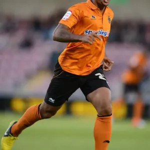 David Davis Scores the Winning Goal for Wolverhampton Wanderers in Capital One Cup Round 2 against Northampton Town (30-08-2012)