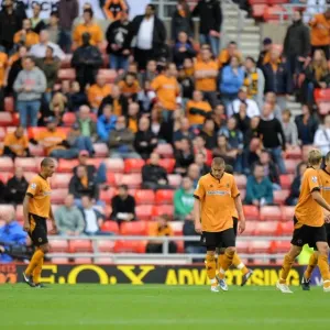 Dejected Wolverhampton Wanderers Players After 4-2 Defeat to Sunderland (Premier League) Dejected Wolverhampton Wanderers Players After 4-2 Defeat to Sunderland (Premier League)