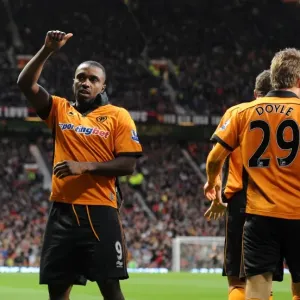 Dramatic Equalizer: Sylvan Ebanks-Blake Strikes Back against Manchester United in Premier League Soccer (Wolves vs. Manchester United) Dramatic Equalizer: Sylvan Ebanks-Blake Strikes Back against Manchester United in Premier League Soccer (Wolves vs. Manchester United)