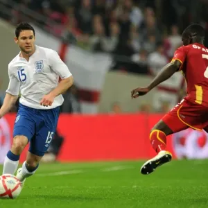 England vs. Ghana Friendly: A Tense Moment Between Matt Jarvis and Daniel Opare England vs. Ghana Friendly: A Tense Moment Between Matt Jarvis and Daniel Opare