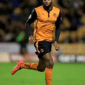 Ethan Ebanks-Landell: In Action for Wolverhampton Wanderers in Sky Bet Championship Match