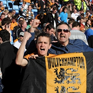Euphoric Wolverhampton Wanderers Fans Celebrate Premier League Victory Over Aston Villa
