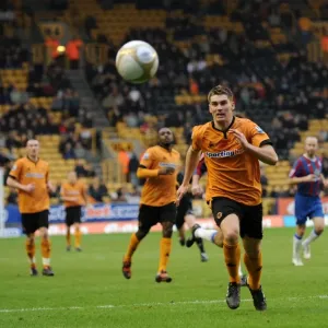 FA Cup Fourth Round Drama: Sam Vokes of Wolverhampton Wanderers vs Crystal Palace FA Cup Fourth Round Drama: Sam Vokes of Wolverhampton Wanderers vs Crystal Palace