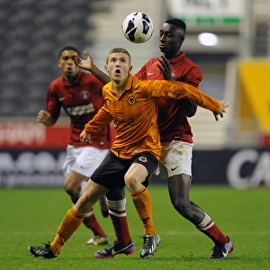 FA Youth Cup: Tobi Sho-Silva vs Wolverhampton Wanderers U18 vs Charlton Athletic U18 - Molineux