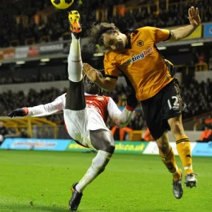 Season 2010-11 Prints: Wolves V Arsenal
