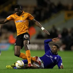 npower Football League Championship Poster Print Collection: Wolves v Birmingham City : Molineux : 08-12-2012