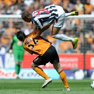 Intense Rivalry: Foley vs. Odemwingie - Wolverhampton Wanderers vs. West Bromwich Albion, Barclays Premier League Intense Rivalry: Foley vs. Odemwingie - Wolverhampton Wanderers vs. West Bromwich Albion, Barclays Premier League