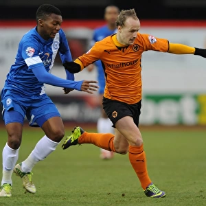 Sky Bet League One Jigsaw Puzzle Collection: Sky Bet League One : Peterborough United v Wolves : London Road : 30-11-2013