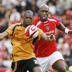 Matches 08-09 Photographic Print Collection: Barnsley Vs Wolves