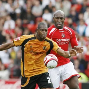 Intense Rivalry: Harewood vs Moore Clash - Barnsley vs Wolverhampton Wanderers Championship Match, 2009 Intense Rivalry: Harewood vs Moore Clash - Barnsley vs Wolverhampton Wanderers Championship Match, 2009