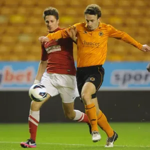 Intense Rivalry: Schofield vs. Derry - Wolverhampton Wanderers U18s vs Charlton Athletic U18, FA Youth Cup Third Round