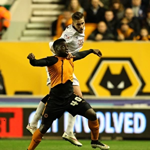 Intense Rivalry: Wolves vs. Derby County - A Battle for Championship Supremacy: Dicko vs. Albentosa