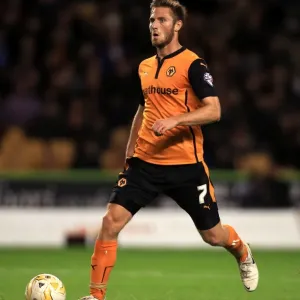 James Henry in Action: Wolverhampton Wanderers vs Huddersfield Town (Sky Bet Championship at Molineux) James Henry in Action: Wolverhampton Wanderers vs Huddersfield Town (Sky Bet Championship at Molineux)