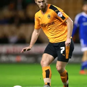 James Henry in Action: Wolves vs Brentford, Sky Bet Championship at Molineux James Henry in Action: Wolves vs Brentford, Sky Bet Championship at Molineux
