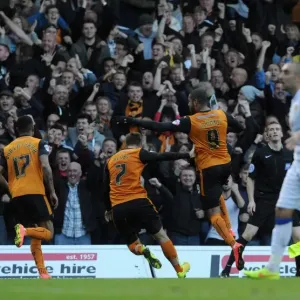 James Henry Print - Wolves Championship Goal at Elland Road