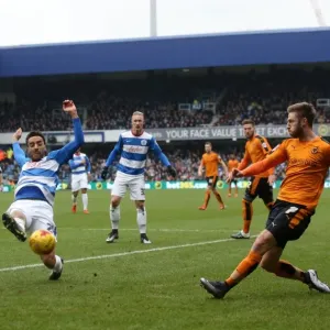 James Henry's Dramatic Cross Thwarted: Wolverhampton Wanderers vs. Queens Park Rangers - Perch's Last-Ditch Block James Henry's Dramatic Cross Thwarted: Wolverhampton Wanderers vs. Queens Park Rangers - Perch's Last-Ditch Block