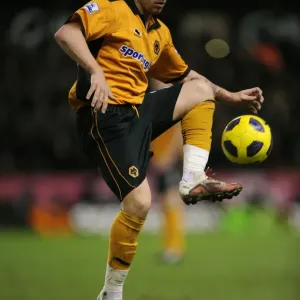 Jamie O'Hara in Action: Wolverhampton Wanderers vs Manchester United - Barclays Premier League Jamie O'Hara in Action: Wolverhampton Wanderers vs Manchester United - Barclays Premier League