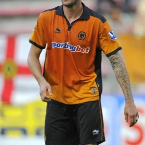 Jelle Van Damme of Wolverhampton Wanderers in Action Against RCSC Charleroi