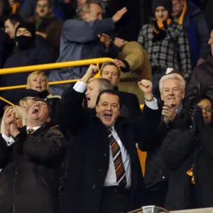 Jez Moxey's Euphoric Moment: Wolves Triumph Over Manchester United in the Premier League Jez Moxey's Euphoric Moment: Wolves Triumph Over Manchester United in the Premier League