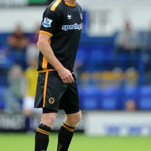 Jody Craddock in Action: Wolverhampton Wanderers vs Ipswich Town Pre-Season Friendly