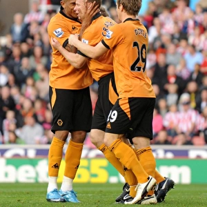 Matches 09-10 Photographic Print Collection: Stoke vs Wolves