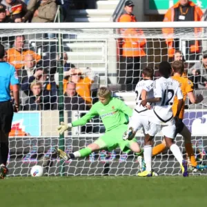 Joe Allen's Brace: Swansea City Takes 0-2 Lead Over Wolverhampton Wanderers Joe Allen's Brace: Swansea City Takes 0-2 Lead Over Wolverhampton Wanderers