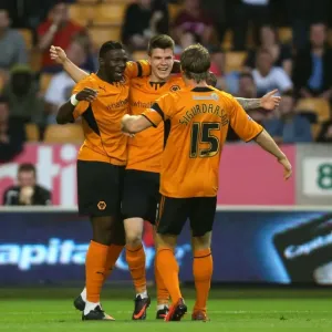 Johnstones Paint Trophy - Wolverhampton Wanderers v Walsall - Molineux Johnstones Paint Trophy - Wolverhampton Wanderers v Walsall - Molineux