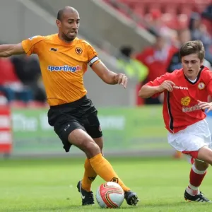 Karl Henry in Action: Wolverhampton Wanderers vs Crewe Alexandra (Pre-Season Friendly)