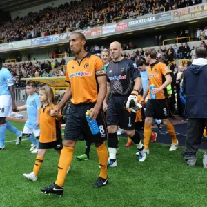Karl Henry in Action: Wolverhampton Wanderers vs Manchester City - Barclays Premier League Soccer Karl Henry in Action: Wolverhampton Wanderers vs Manchester City - Barclays Premier League Soccer