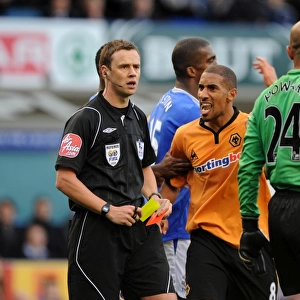 Karl Henry's Red Card: A Dramatic Moment in Everton vs. Wolverhampton Wanderers (Premier League)