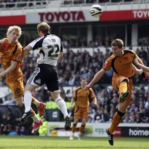 Keogh vs Todd: Intense Clash Between Wolves and Derby County in 2009 Championship Match