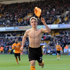 Kevin Doyle Scores the Decisive Goal: Wolverhampton Wanderers Lead 2-0 vs Burnley (Barclays Premier League)