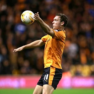 Kevin McDonald in Action: Wolves vs Brentford, Sky Bet Championship at Molineux